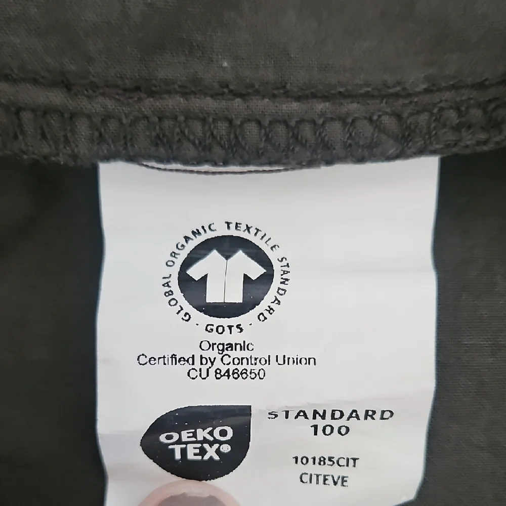 Crate&Barrel Dark Ficus Green Organic Cotton King Pillowcases